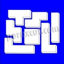 Tetris de porexpan poliespan corcho blanco porex