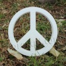 Símbolo de la paz de poliespan