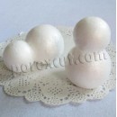 Mu&ntilde;eco de nieve de porexpan poliespan